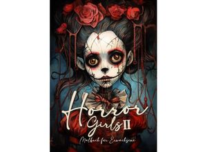 9783759801227 - Horror Girls Malbuch für Ewachsene 2 - Monsoon Publishing Musterstück Grafik Kartoniert (TB)