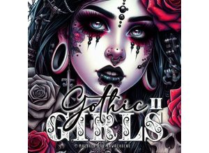 9783759807779 - Gothic Girls Malbuch für Ewachsene 2 - Monsoon Publishing Musterstück Grafik Kartoniert (TB)