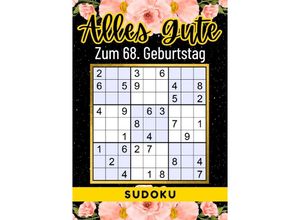9783759811783 - 68 Geburtstag Geschenk Alles Gute zum 68 Geburtstag - Sudoku - Rätselly Verlag Kartoniert (TB)