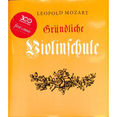 9783765101915 - Gründliche Violinschule - Leopold Mozart Leinen