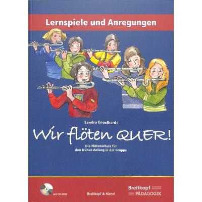 9783765104015 - Wir Flöten quer 1 | Lernspiele + Anregungen