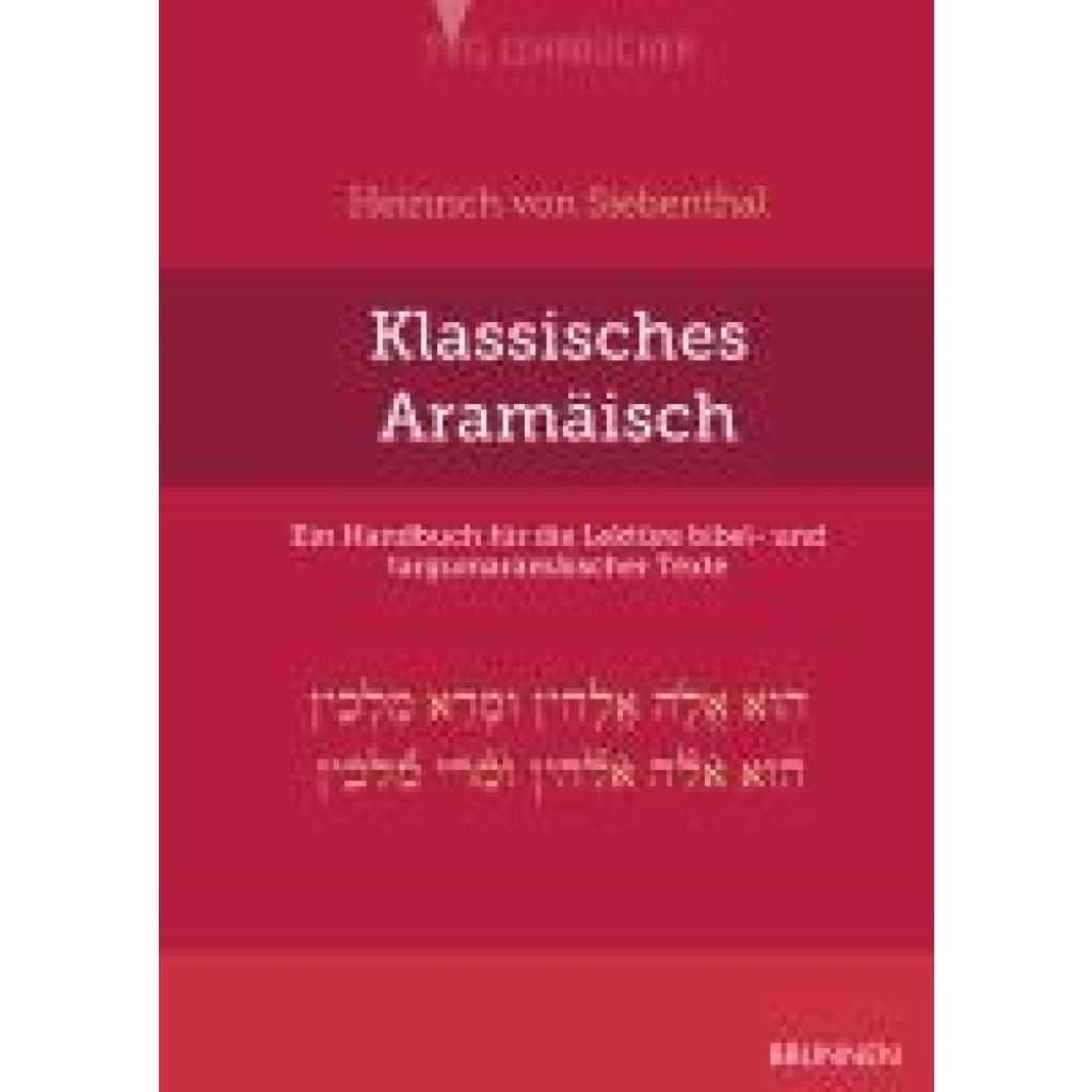 9783765595851 - Siebenthal Heinrich Klassisches Aramäisch