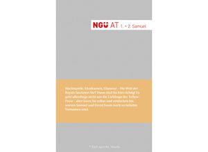 9783765599118 - NGÜ-AT Das erste und zweite Buch Samuel Kartoniert (TB)