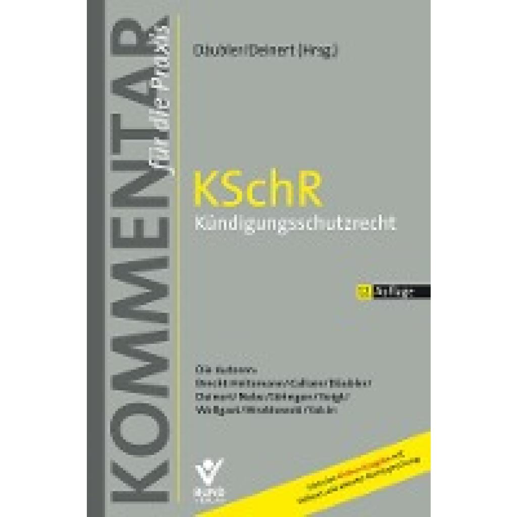 9783766372994 - KSchR - Kündigungsschutzrecht