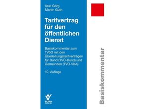 9783766373229 - Tarifvertrag für den öffentlichen Dienst - Axel Görg Martin Guth Gebunden