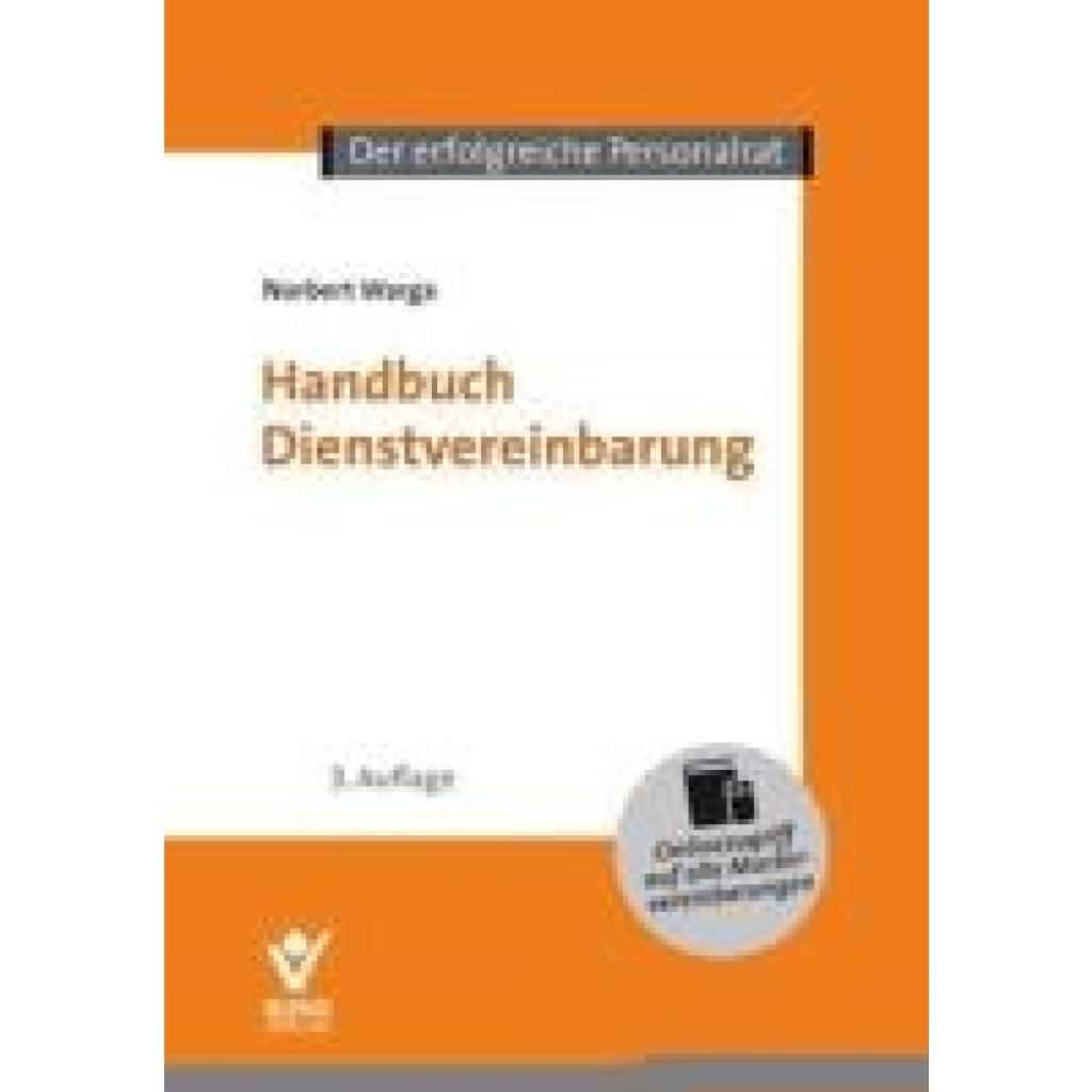 9783766373960 - Warga Norbert Handbuch Dienstvereinbarung