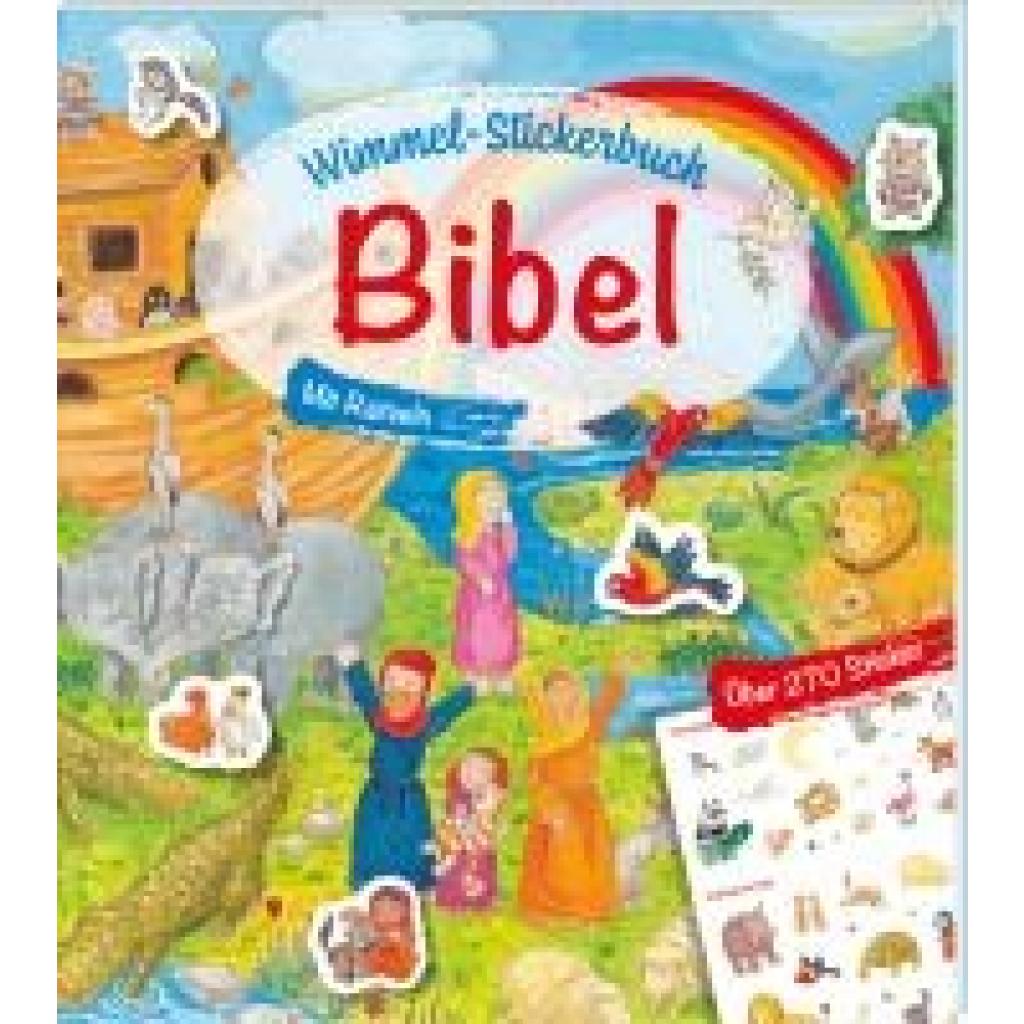 9783766637123 - Schirmer Melissa Wimmel-Stickerbuch Bibel