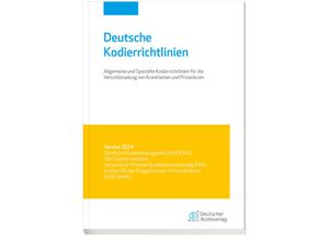 9783769138245 - Deutsche Kodierrichtlinien Version 2024 - Verband der privaten Krankenversicherung (PKV) Institut für das Entgeltsystem im Krankenhaus (InEK GmbH) GKV-Spitzenverband Kartoniert (TB)