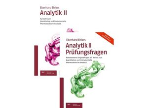 9783769279436 - Analytik II - Kurzlehrbuch und Prüfungsfragen Analytik II - Kurzlehrbuch - Eberhard Ehlers Kartoniert (TB)