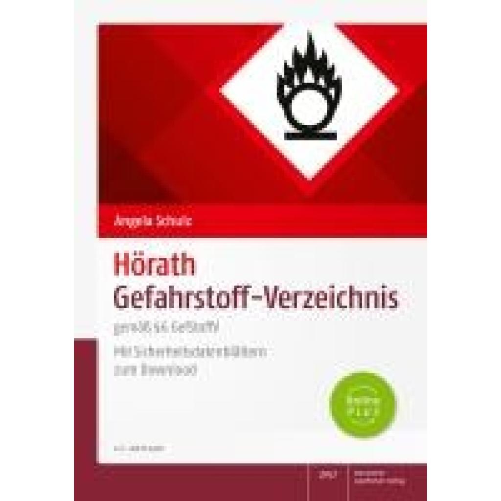 9783769281231 - Schulz Angela Hörath Gefahrstoff-Verzeichnis