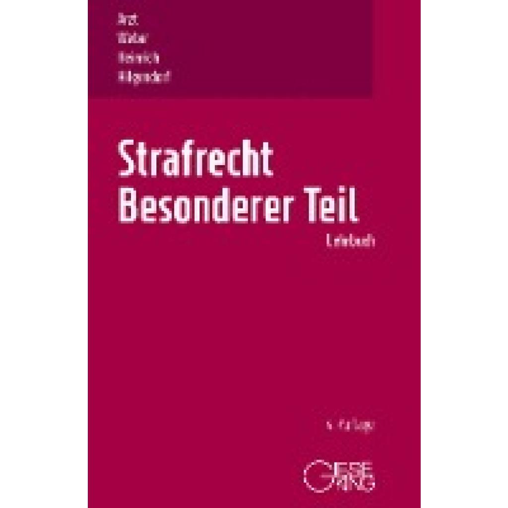 9783769412475 - Strafrecht Besonderer Teil