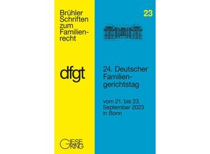 9783769413106 - 24 Deutscher Familiengerichtstag Kartoniert (TB)