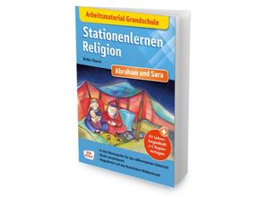 9783769824445 - Arbeitsmaterial Grundschule Stationenlernen Religion Abraham und Sara m 1 Beilage - Britta Vaorin Geheftet