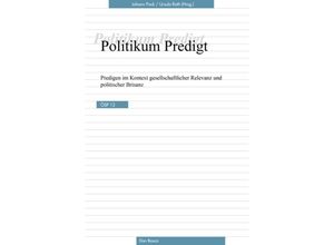 9783769824759 - Politikum Predigt - Johann Pock Ursula Roth Kartoniert (TB)