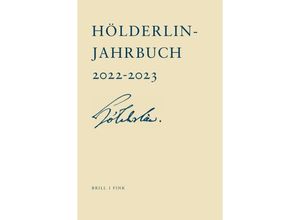 9783770568796 - Hölderlin-Jahrbuch Kartoniert (TB)