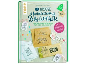 9783772447860 - Die große Handlettering-Bibliothek - Inspiration & Vorlagen für jede Gelegenheit - Petra Heider Christin Stapff Gebunden