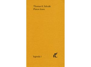 9783772815782 - Platon lesen - Thomas A Szlezák Kartoniert (TB)