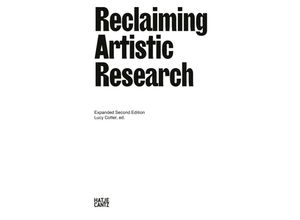 9783775756402 - Reclaiming Artistic Research Kartoniert (TB)