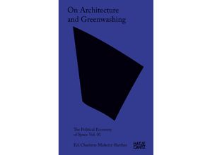 9783775756747 - On Architecture and Greenwashing Kartoniert (TB)