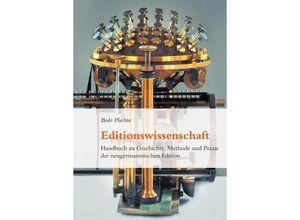 9783777220086 - Editionswissenschaft - Bodo Plachta Gebunden