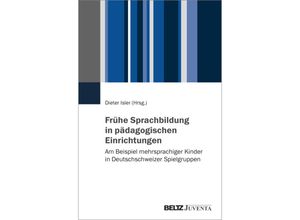 9783779971344 - Frühe Sprachbildung in pädagogischen Einrichtungen Kartoniert (TB)