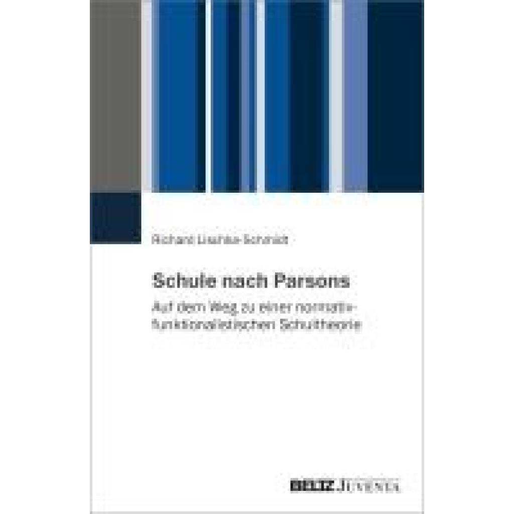 9783779976080 - Lischka-Schmidt Richard Schule nach Parsons