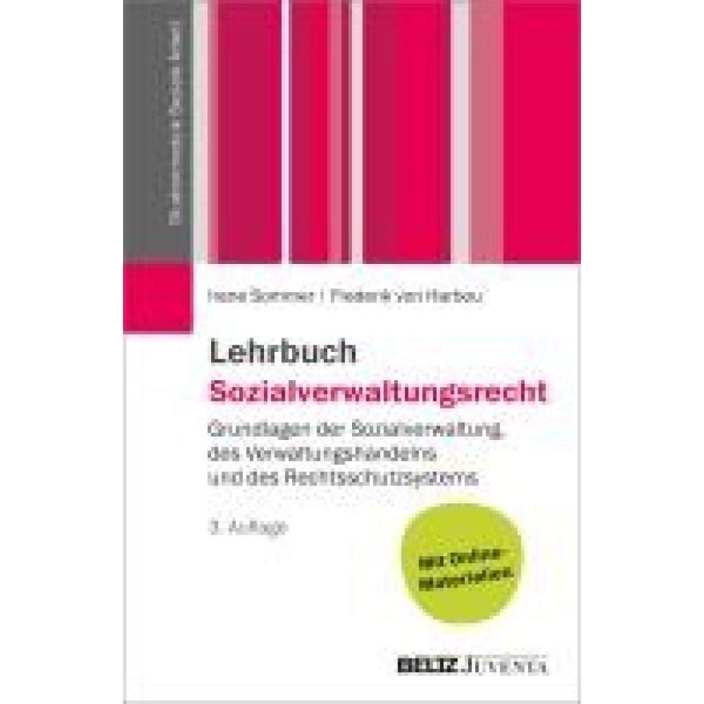 9783779979067 - Sommer Irene Lehrbuch Sozialverwaltungsrecht