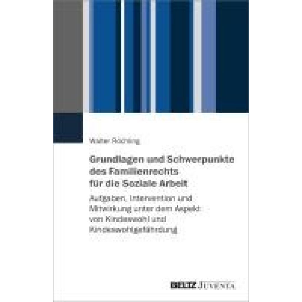 9783779984979 - Röchling Walter Grundlagen und Schwerpunkte des Familienrechts für die Soziale Arbeit