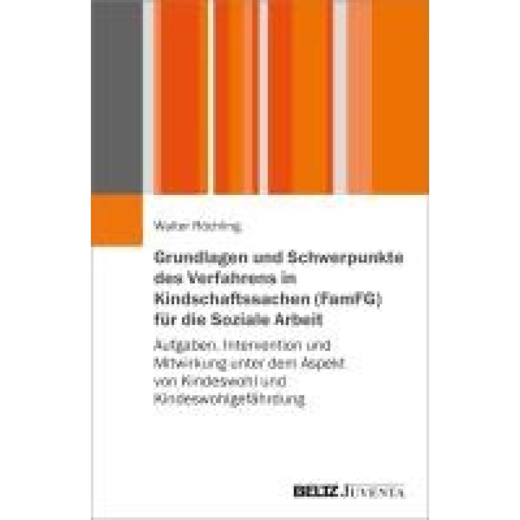 9783779985006 - Röchling Walter Grundlagen und Schwerpunkte des Verfahrens in Kindschaftssachen (FamFG) für die Soziale Arbeit