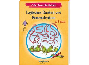 9783780664280 - Kristin Lückel - GEBRAUCHT Mein Vorschulblock - Logisches Denken und Konzentration ab 5 Jahren (Vorschule - Vorschulblock ab 5 Ein Übungs- und Rätselblock mit Übungen für Kinder in Kindergarten und Vorschule) - Preis vom 11062023 050424 h