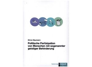 9783781525764 - klinkhardt forschung   Politische Partizipation von Menschen mit sogenannter geistiger Behinderung - Simon Baumann Gebunden