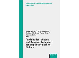 9783781525931 - Partizipation Wissen und Kommunikation im sonderpädagogischen Diskurs Gebunden