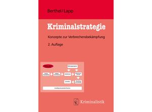 9783783240580 - Kriminalstrategie - Ralph Berthel Matthias Lapp Kartoniert (TB)