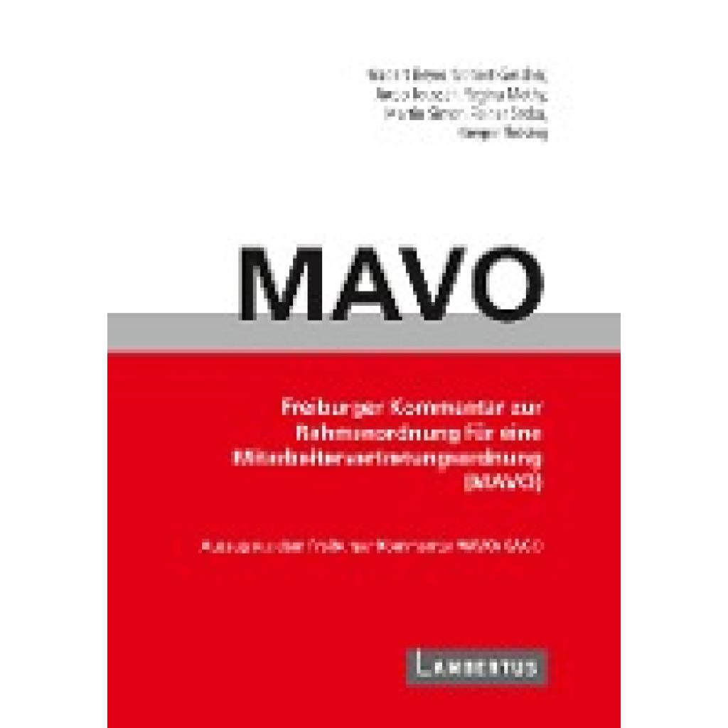 9783784136257 - Beyer Norbert Handbuch MAVO-Kommentar