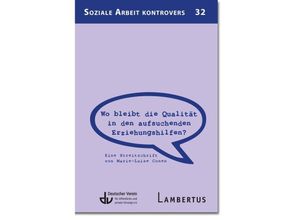 9783784136776 - Wo bleibt die Qualität in den aufsuchenden Erziehungshilfen? - Marie-Luise Conen Kartoniert (TB)