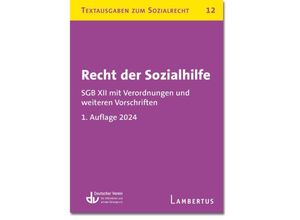 9783784137216 - Recht der Sozialhilfe Kartoniert (TB)