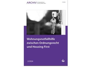 9783784137476 - Wohnungsnotfallhilfe zwischen Ordnungsrecht und Housing First Taschenbuch