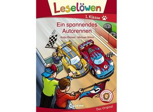 9783785585979 - Katja Richert - GEBRAUCHT Leselöwen 1 Klasse - Ein spannendes Autorennen - Preis vom 02082023 050232 h