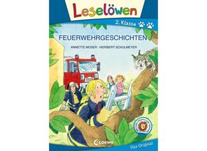 9783785587034 - Leselöwen 2 Klasse - Feuerwehrgeschichten (Großbuchstabenausgabe) - Annette Moser Gebunden