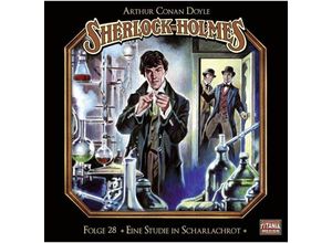 9783785753859 - Sherlock Holmes - Eine Studie in Scharlachrot 2 Audio-CD - Arthur Conan Doyle (Hörbuch)