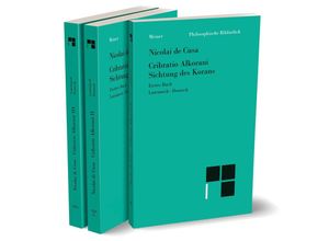 9783787344383 - Sichtung des Korans Bd 1-3 - Cusa de Nicolai Kartoniert (TB)