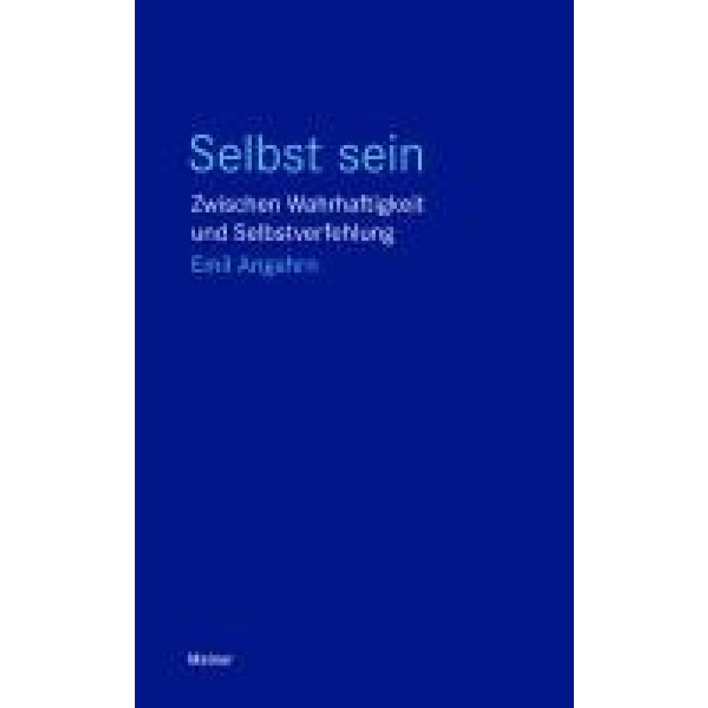 9783787346660 - Angehrn Emil Selbst sein