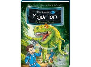 9783788642198 - Der kleine Major Tom Band 19 Die Dinos greifen an! - Bernd Flessner Peter Schilling Gebunden