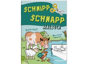 9783788645403 - Schnipp Schnapp Malbuch Bauernhof Was steckt dahinter? Geheftet