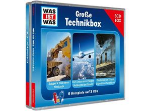 9783788670368 - WAS IST WAS 3-CD Hörspielbox Große TechnikboxAudio-CD - (Hörbuch)