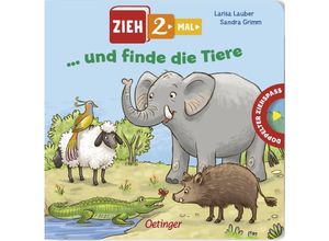 9783789114960 - Sandra Grimm - GEBRAUCHT Zieh 2-mal  und finde die Tiere - Preis vom 02062023 050629 h