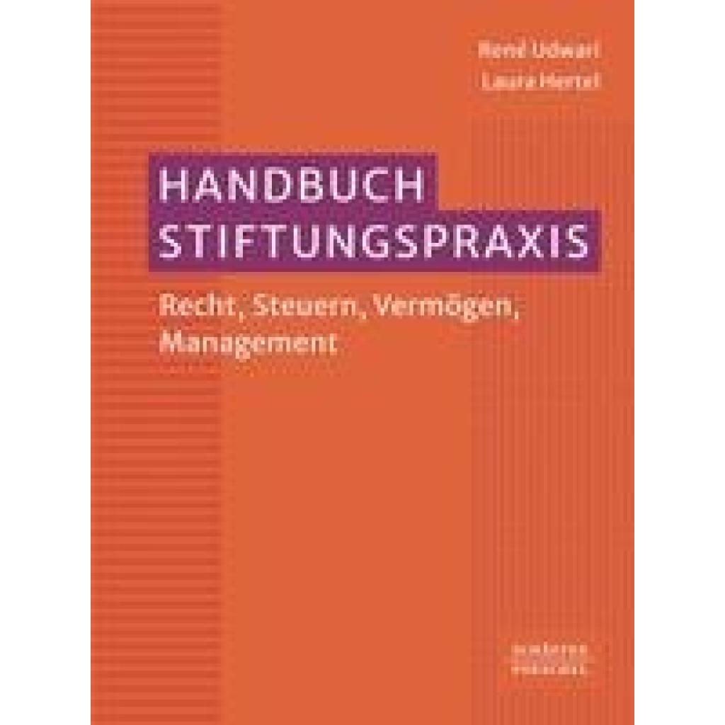 9783791060378 - Udwari René Handbuch Stiftungspraxis