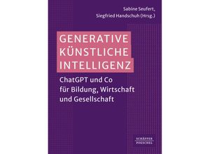 9783791062204 - Generative Künstliche Intelligenz Kartoniert (TB)