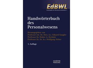 9783791080499 - Handwörterbuch des Personalwesens (HWP) Leinen