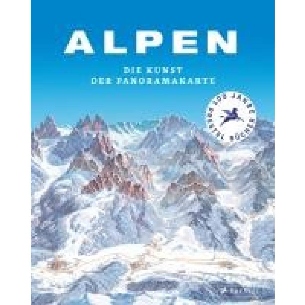 9783791393155 - Dauer Tom Alpen Die Kunst der Panoramakarte